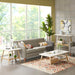 Parker - End Table - Off-White / Natural - Simple Home Plus