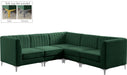 Alina - 5 Piece Modular Corner Sectional - Simple Home Plus