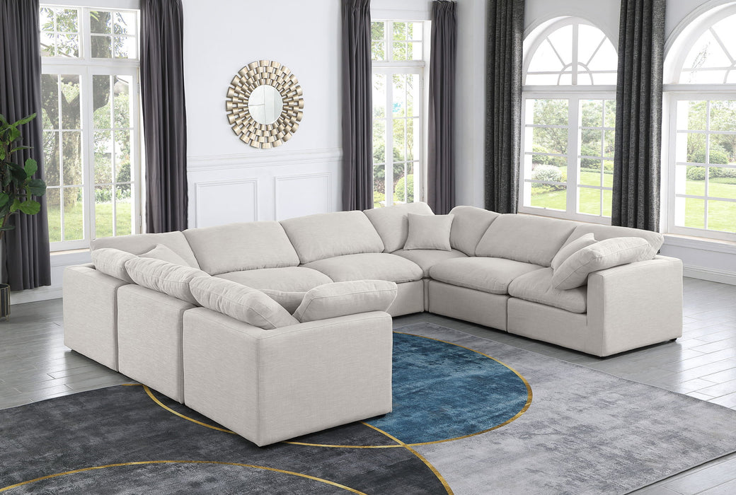 Indulge - Linen 8 Piece Modular Sectional - Simple Home Plus
