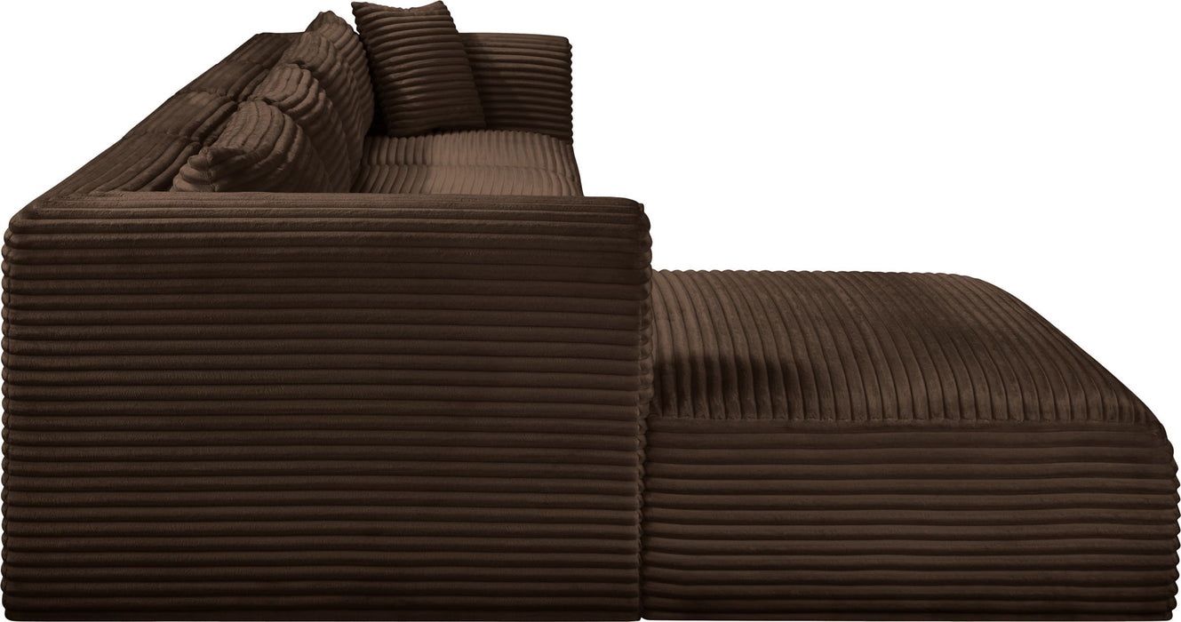 Shaggy - 4 Piece Modular Sectional - Simple Home Plus