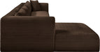 Shaggy - 4 Piece Modular Sectional - Simple Home Plus