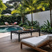 Portofino - Aluminum Outdoor Patio Coffee Table - Simple Home Plus