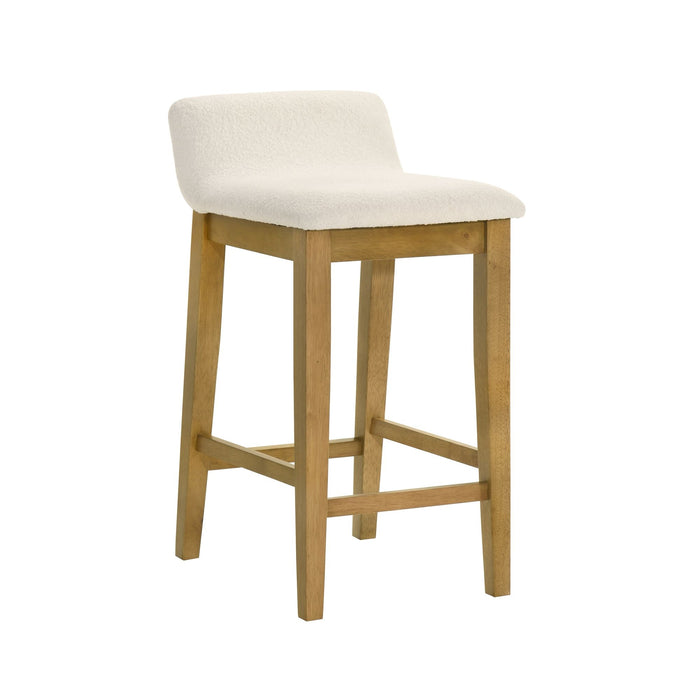Annikah - Modern Transitional Wood Counter Height Kitchen Bar Stool - Simple Home Plus
