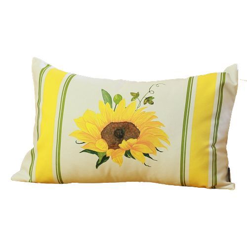 20"Lx12"H Fall Sunflower Lumbar Pillow Cover (Set of 2) - Multicolor