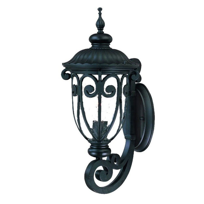 Traditional Wall Sconce - Matte Black