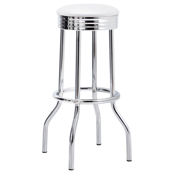 Theodore - Upholstered Top Bar Stools (Set of 2)